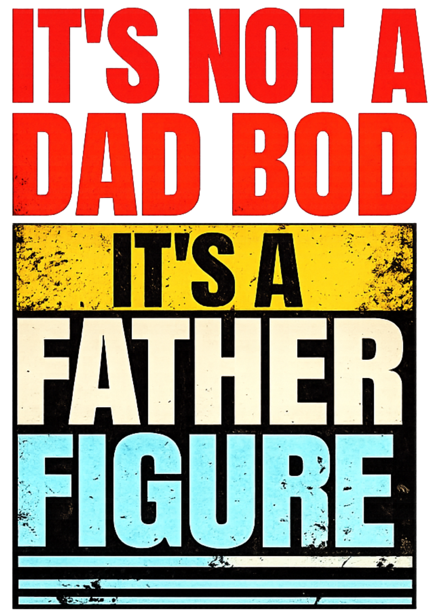 It's Not a Dad Bod DTF Transfer