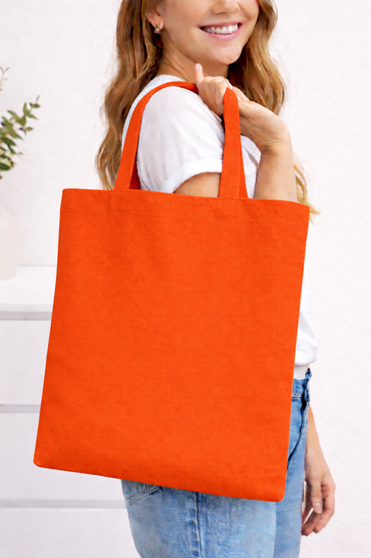 Colored Canvas Bag (Choose your DTF Transfer)
