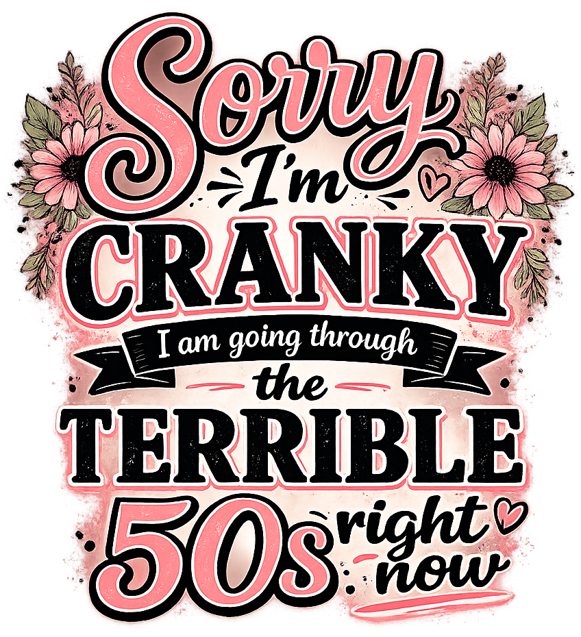 Cranky 50's DTF Transfer