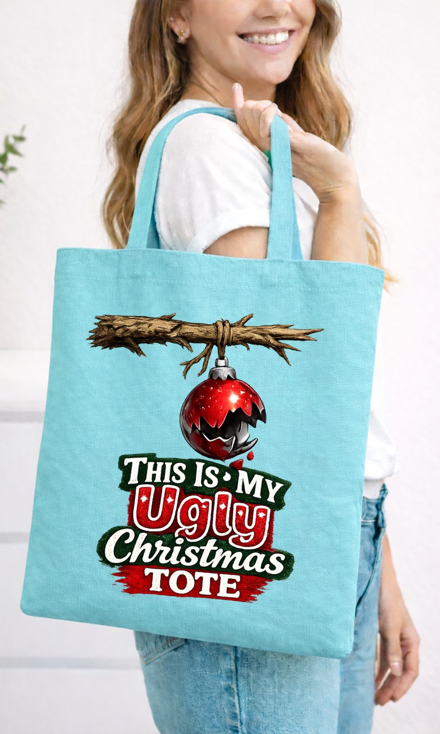My Ugly Christmas Tote