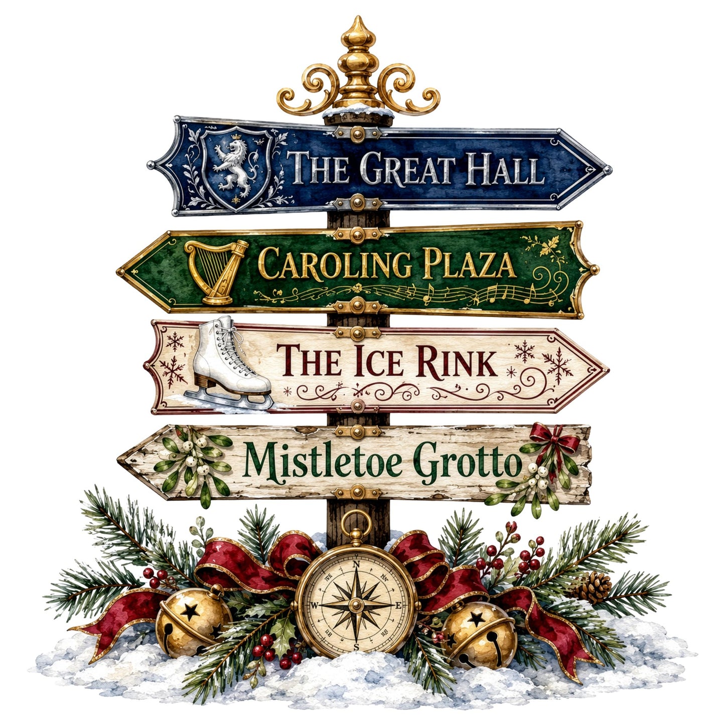 The Great Hall DTF Transfer