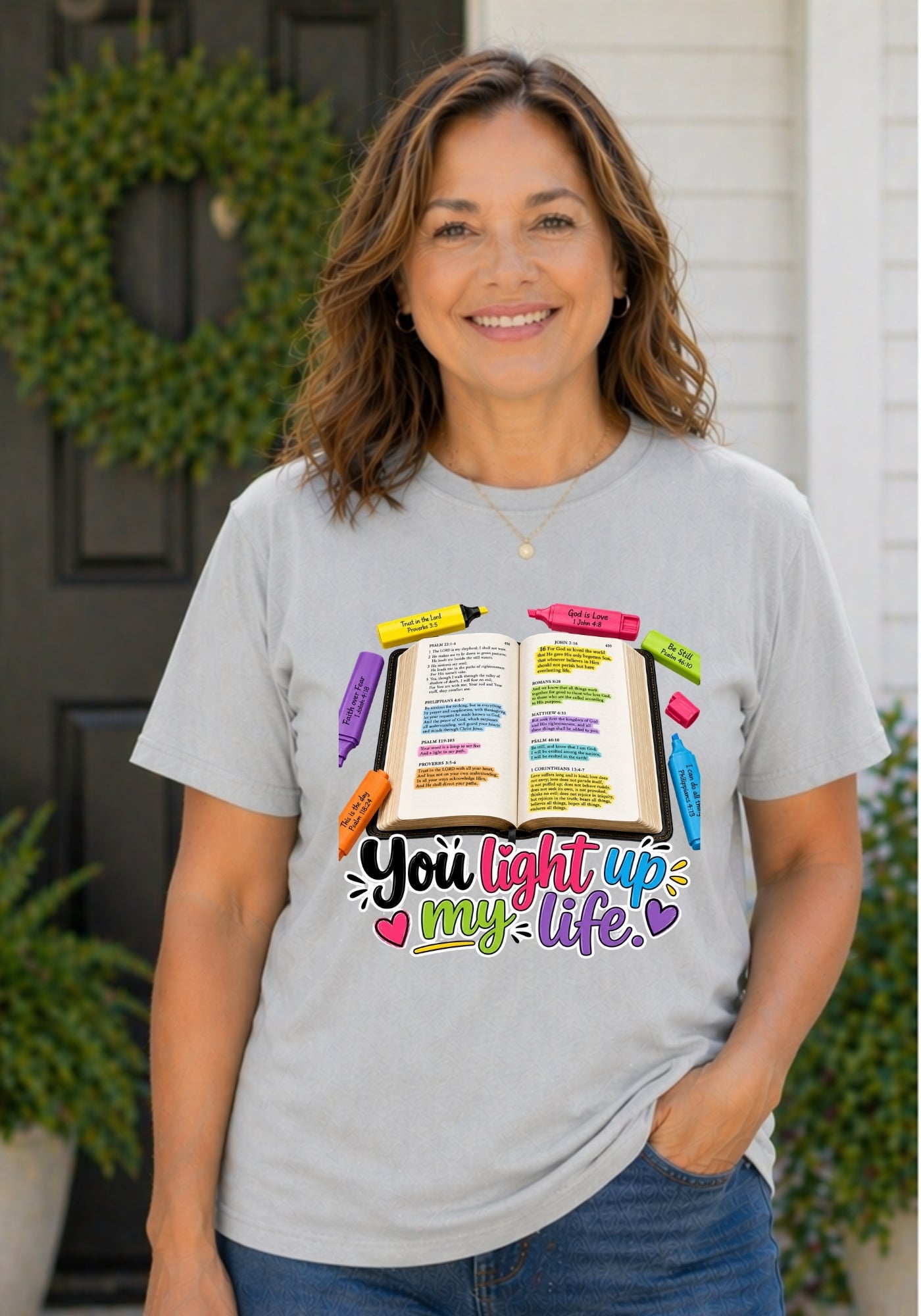You Light Up My Life Tee