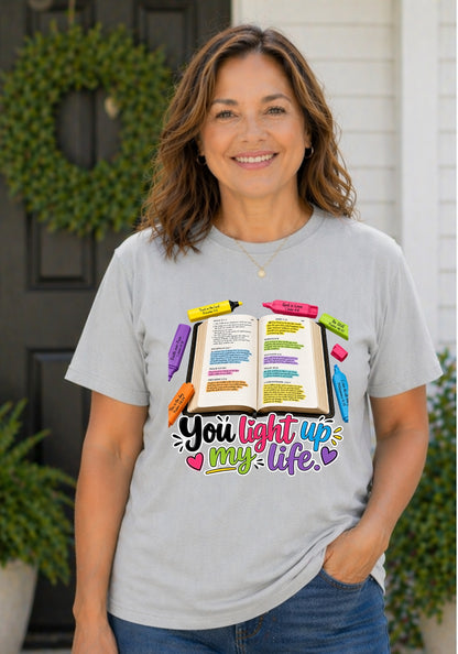 You Light Up My Life Tee