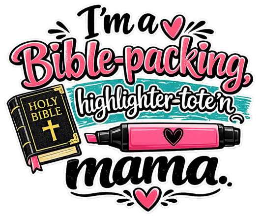 Comfort Colors Bible Packing Mama