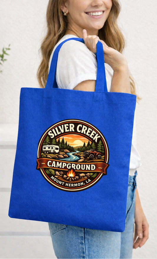 Spring Creek Campground Small Tote Bag