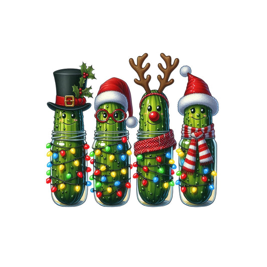 Christmas Pickles DTF Transfer