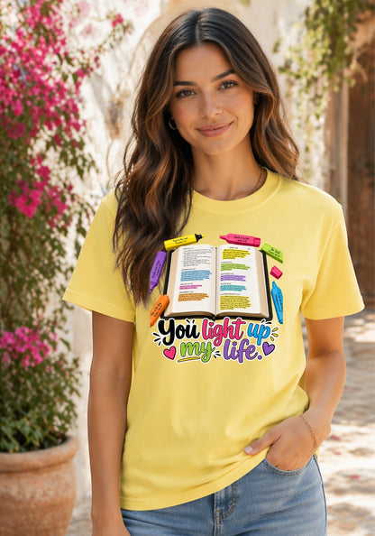You Light Up My Life Tee