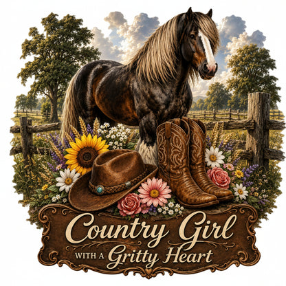 Country Girl with a Gritty Heart