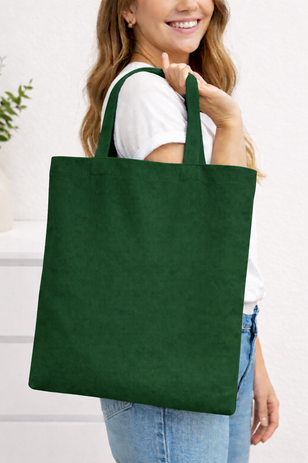Colored Canvas Bag (Choose your DTF Transfer)