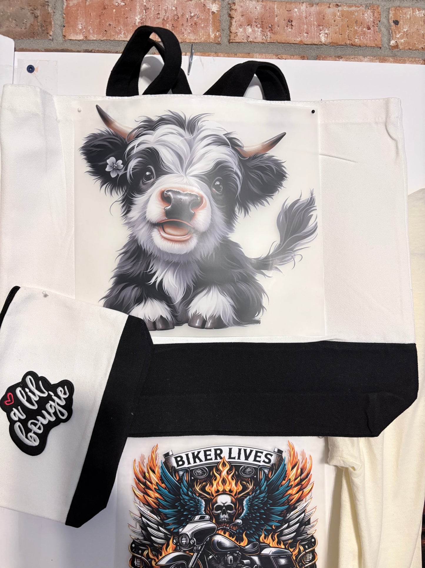 Tote Bag w/Cosmetic Bag