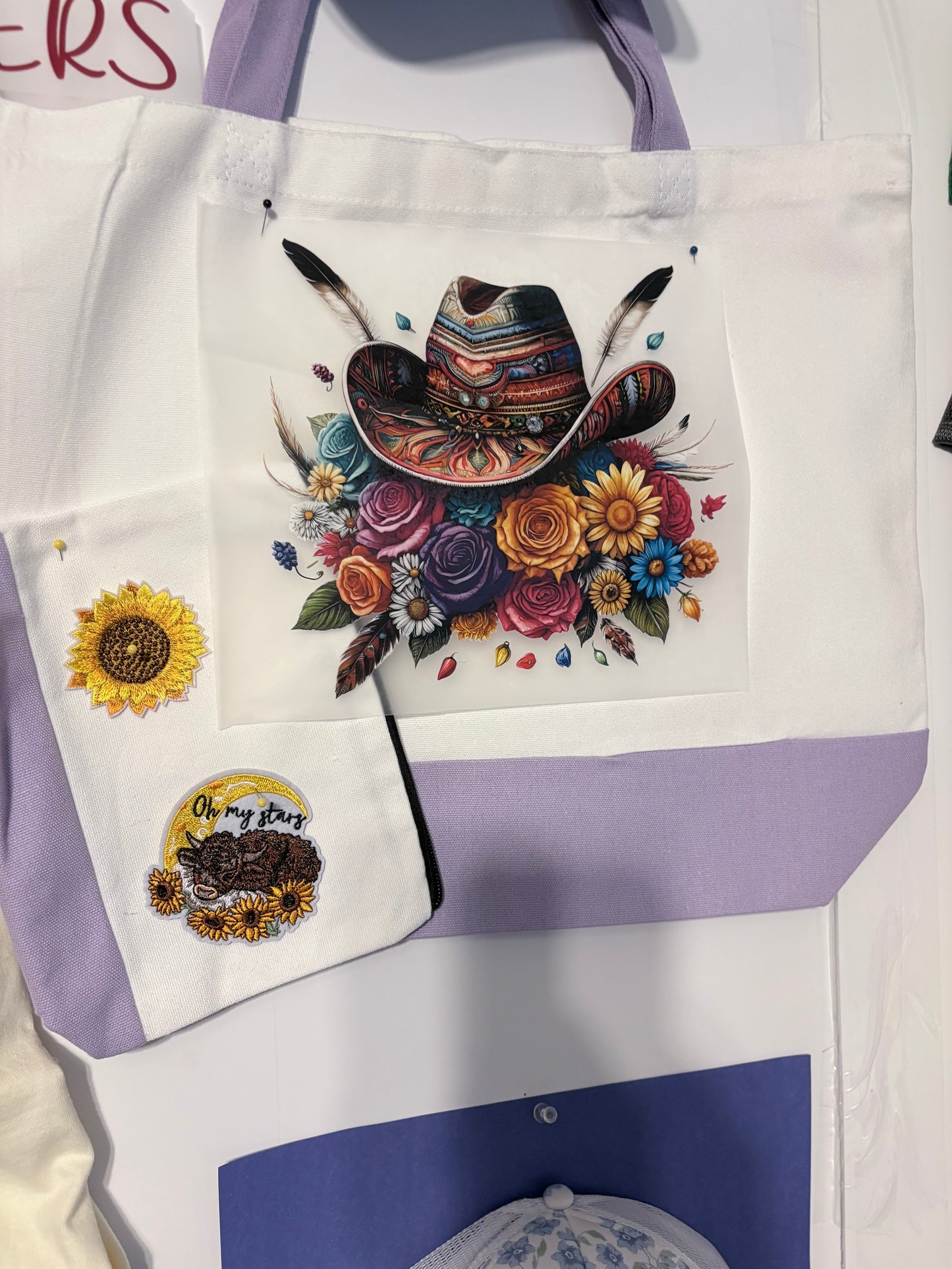 Tote Bag w/Cosmetic Bag