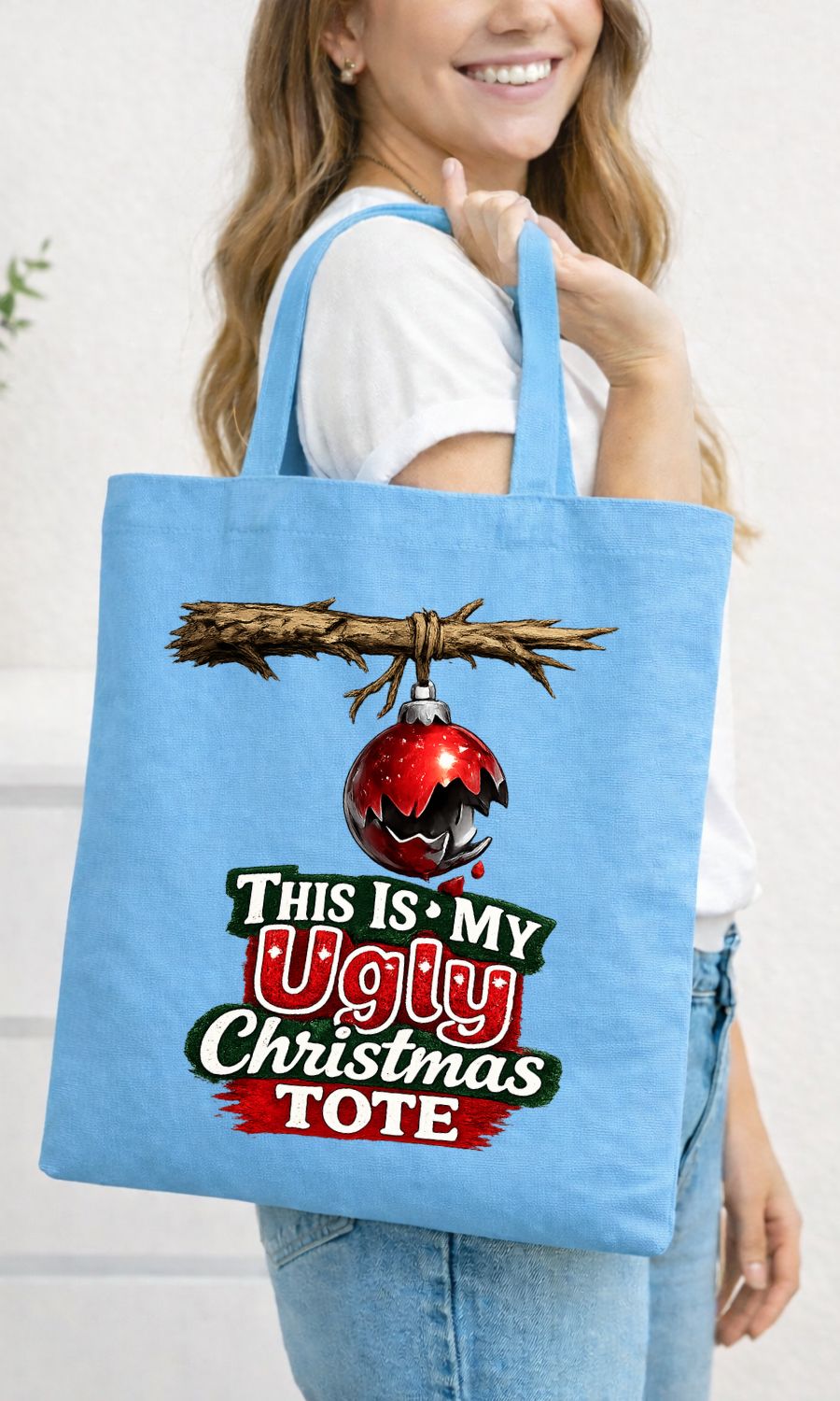 My Ugly Christmas Tote