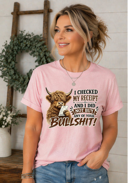 I Did Not Buy Your Bullshit