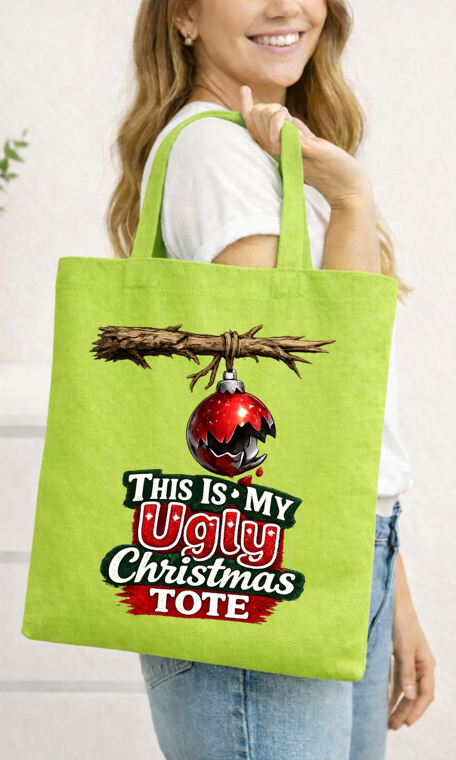 My Ugly Christmas Tote