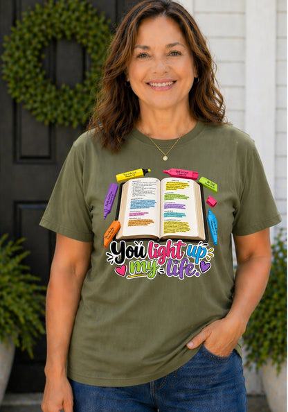 You Light Up My Life Tee