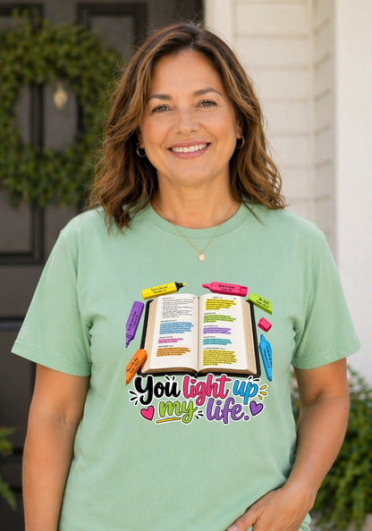 You Light Up My Life Tee