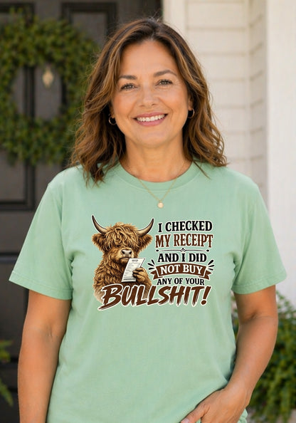I Did Not Buy Your Bullshit