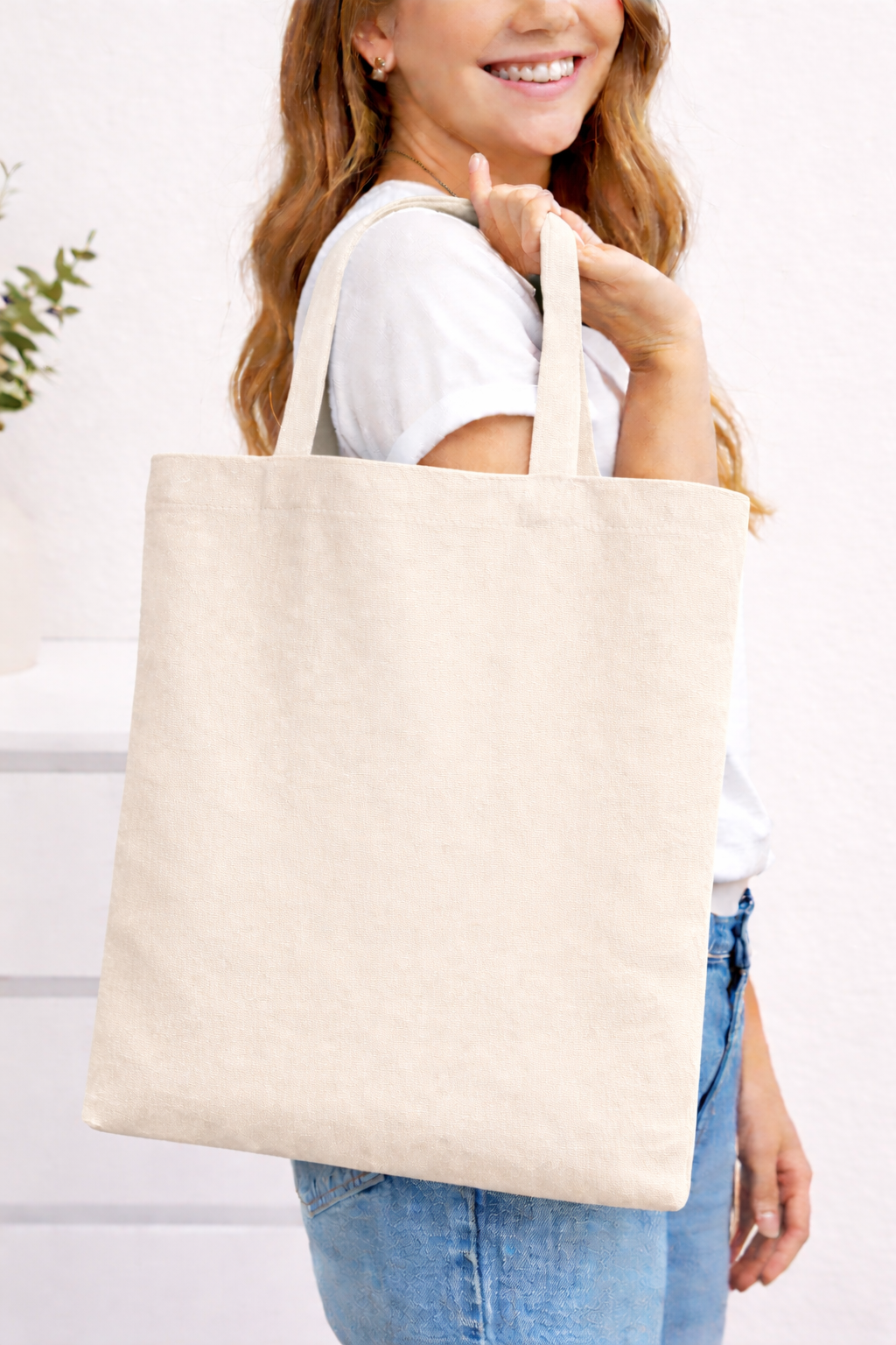 Colored Canvas Bag (Choose your DTF Transfer)