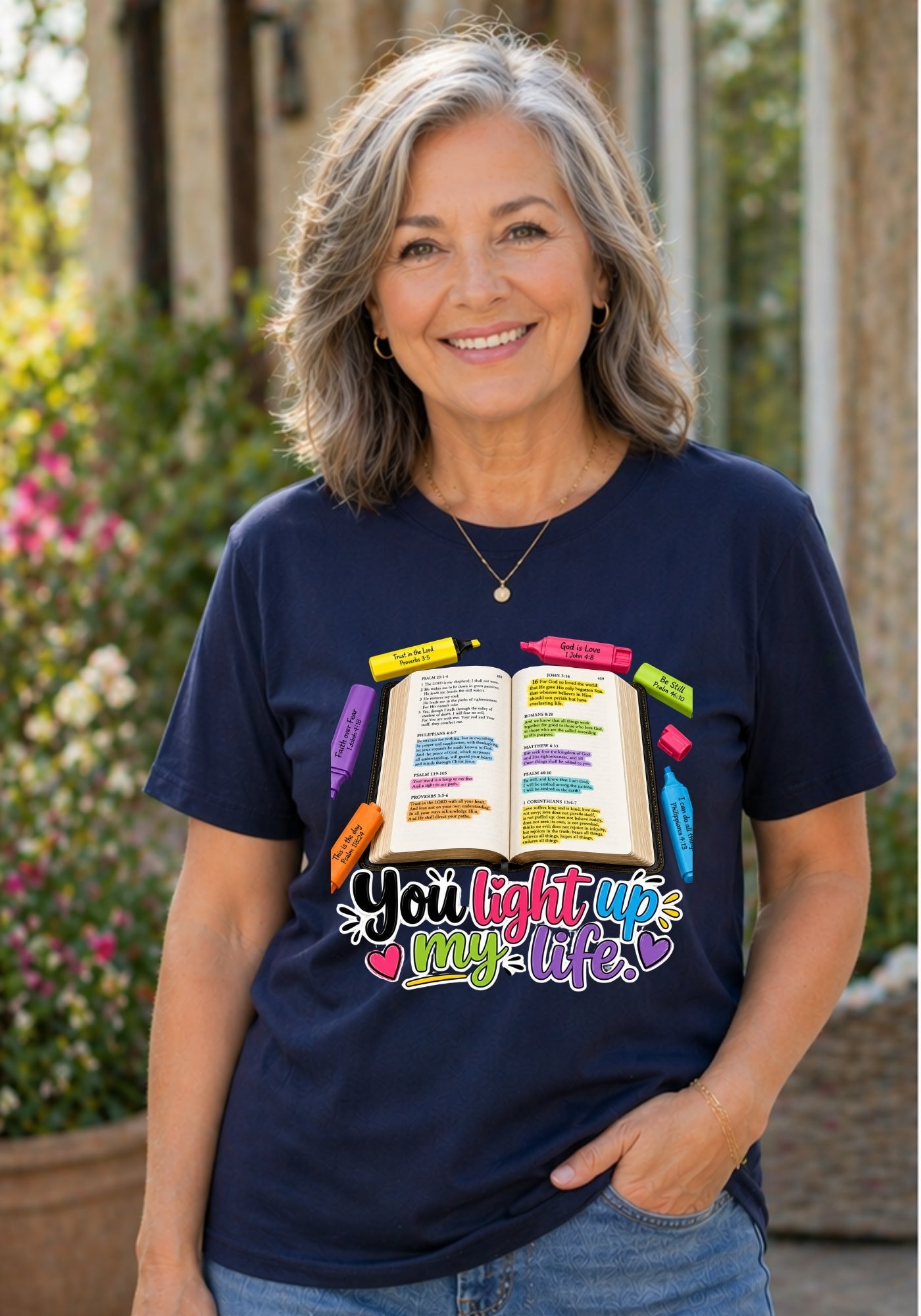 You Light Up My Life Tee