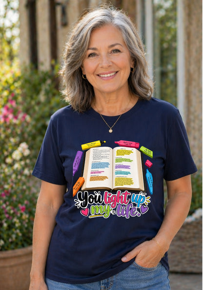 You Light Up My Life Tee