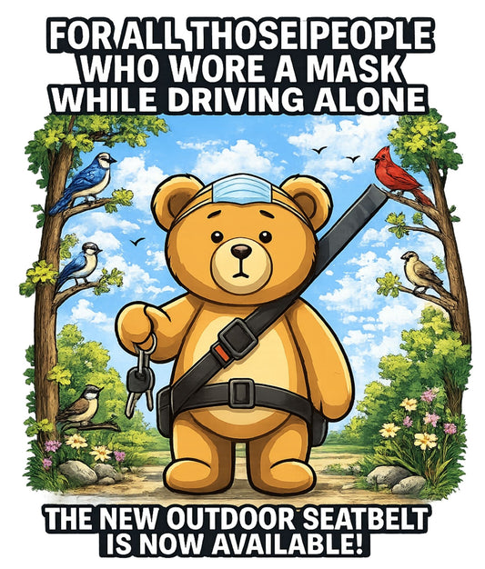 Outdoor Seatbelt DTF Transfer
