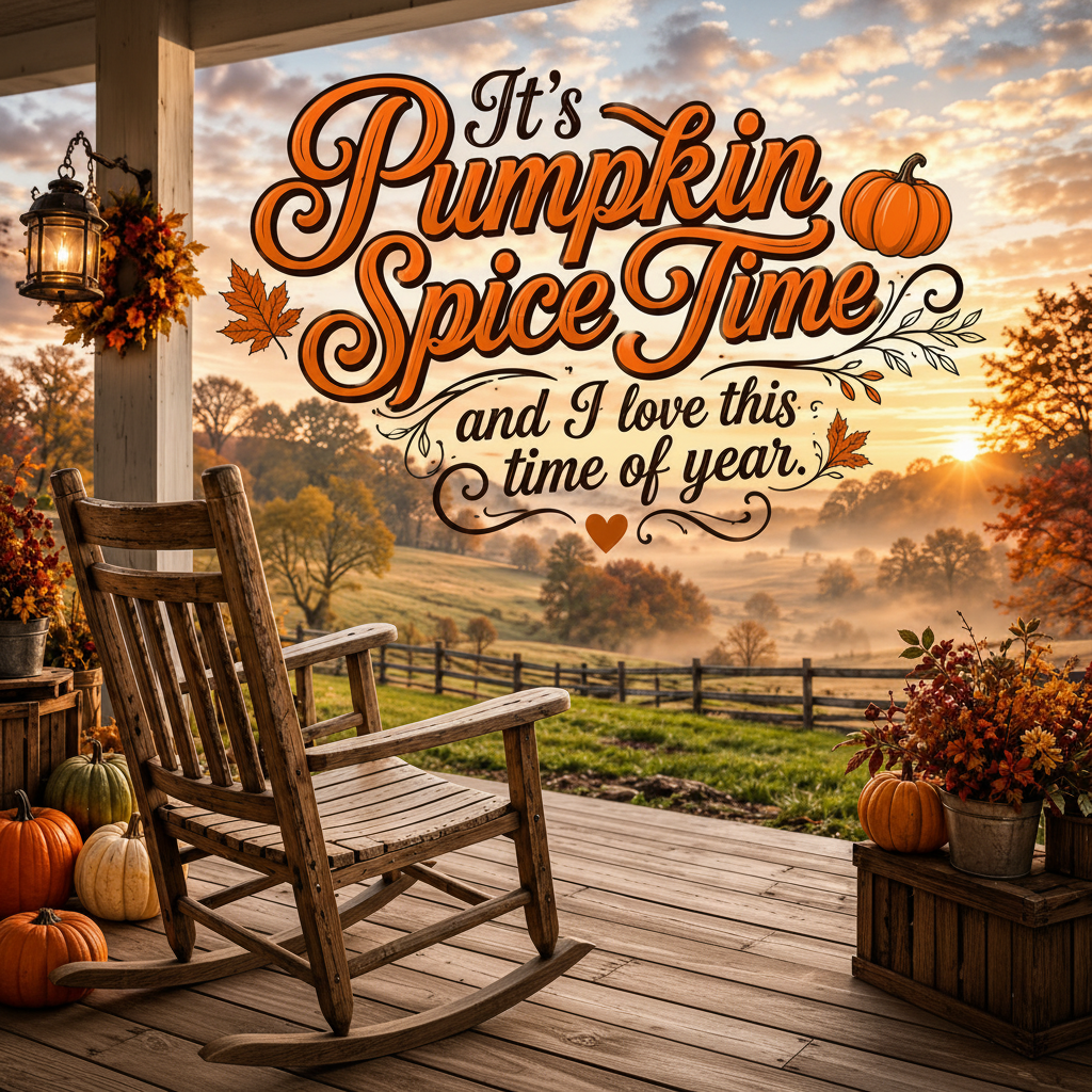 It's Pumpkin Spice Time T-Shirt