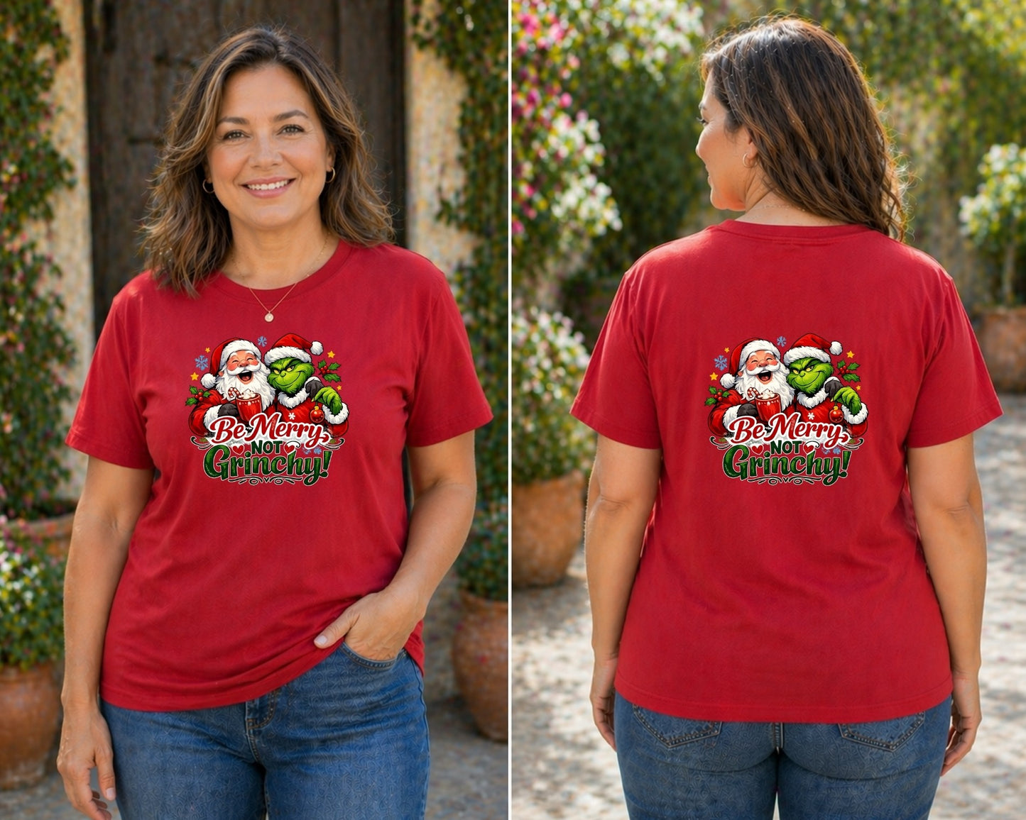 Be Merry Not Grinchy T-Shirt