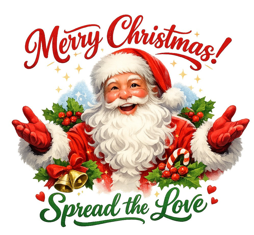 Merry Christmas Spread the Love DTF Transfer