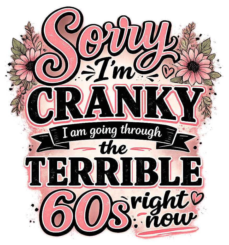 Cranky 60's DTF Transfer