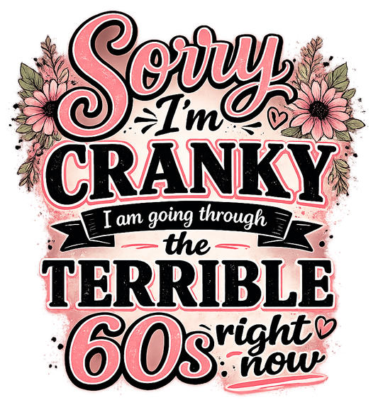Cranky 60's DTF Transfer