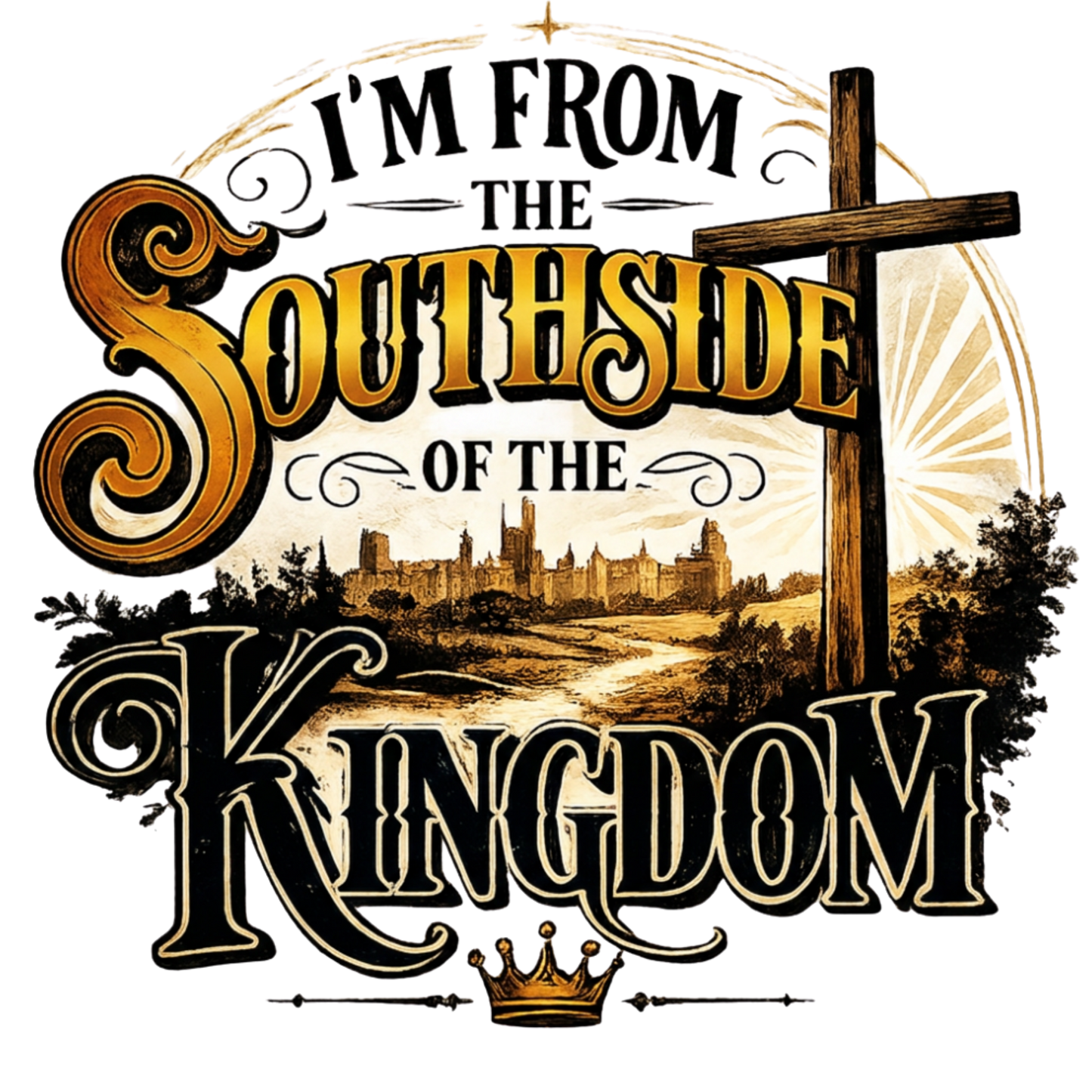 Southside of the Kingdom DTF Transfer