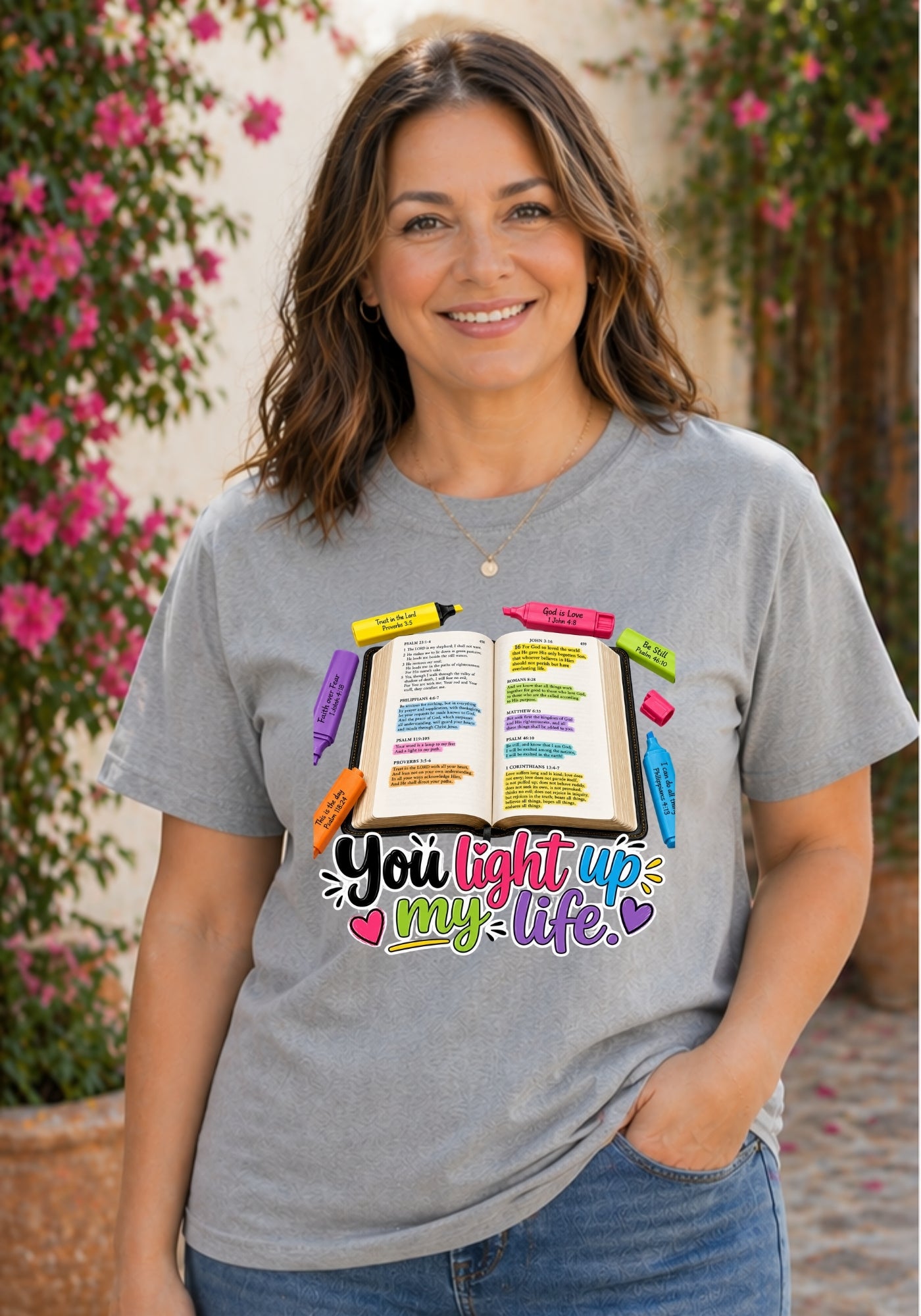You Light Up My Life Tee
