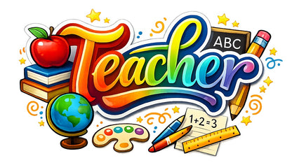 Teacher Canvas Bag