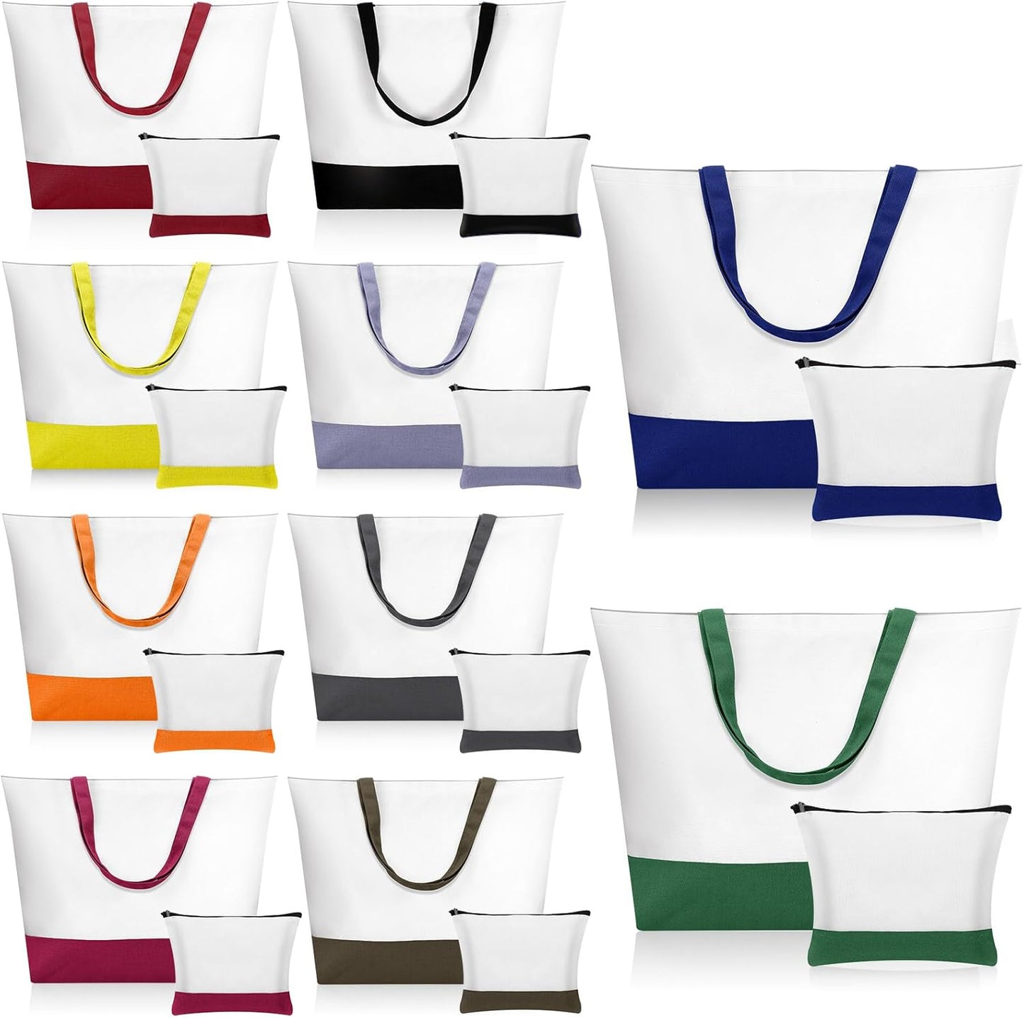 Tote Bag w/Cosmetic Bag