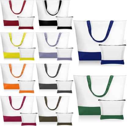 Tote Bag w/Cosmetic Bag