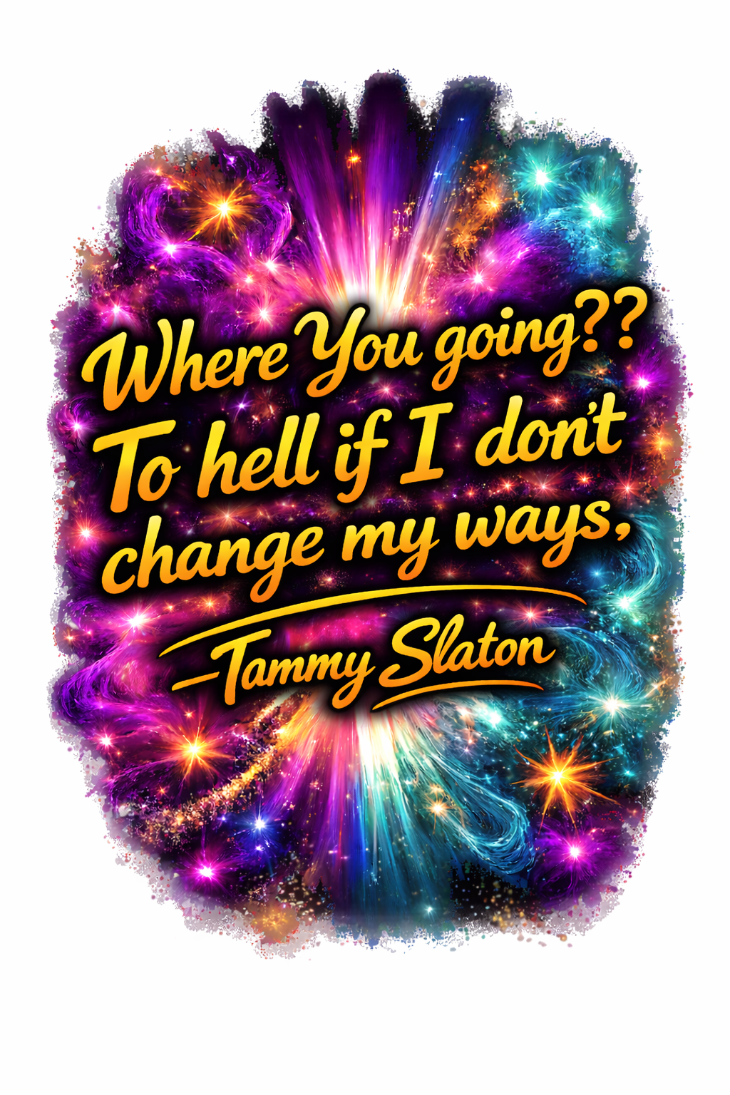 Reality TV Star - Tammy Slaton -Small Colored Canvas Bag