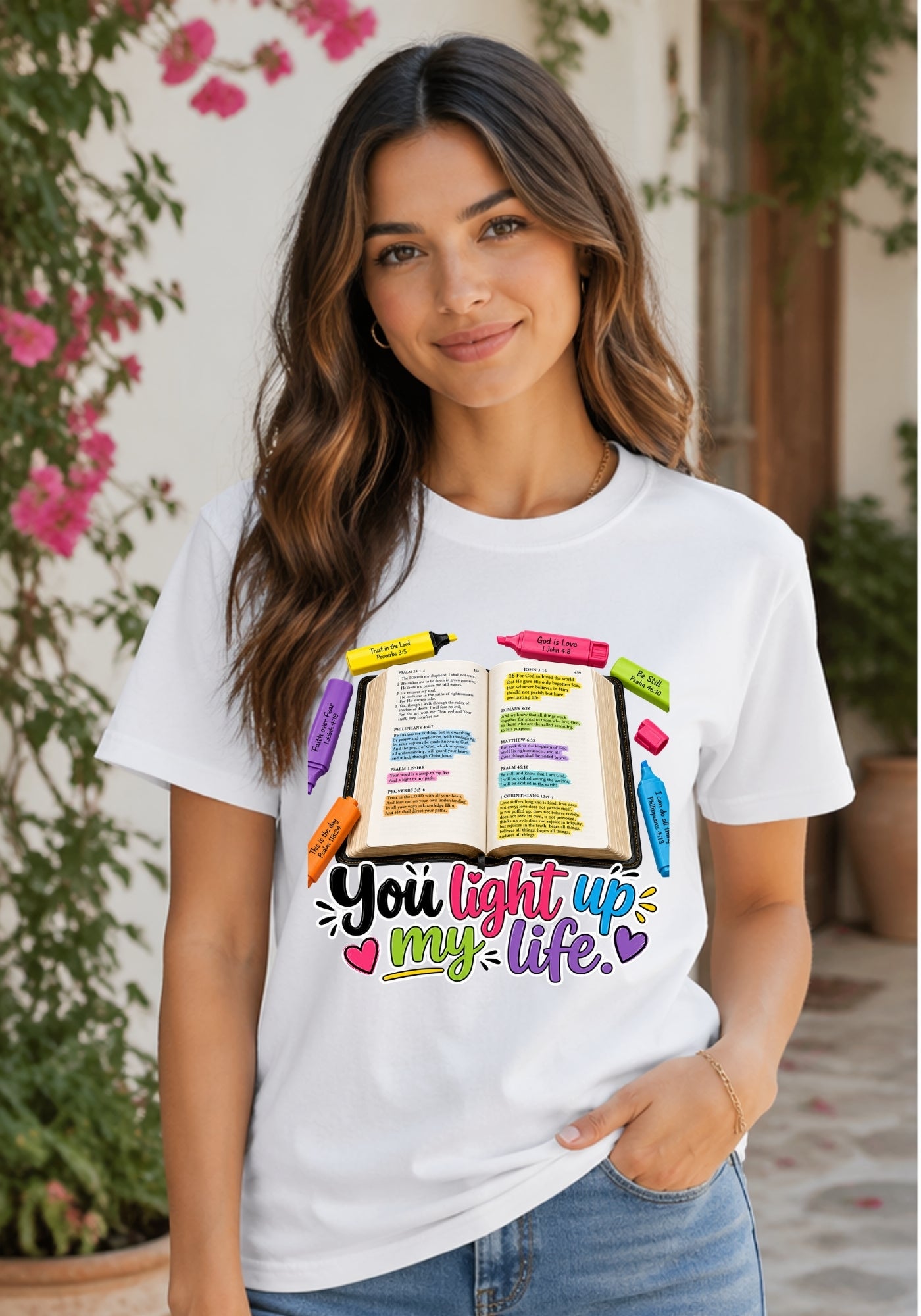 You Light Up My Life Tee