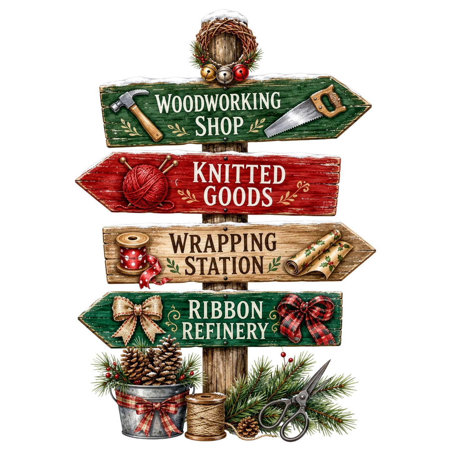 Woodworking Shop DTF Transfer