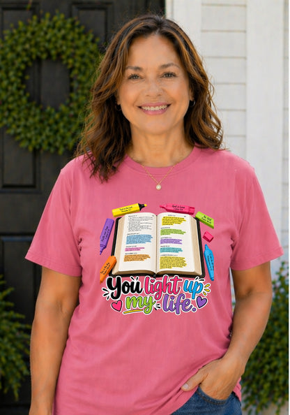 You Light Up My Life Tee