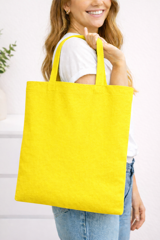 Colored Canvas Bag (Choose your DTF Transfer)