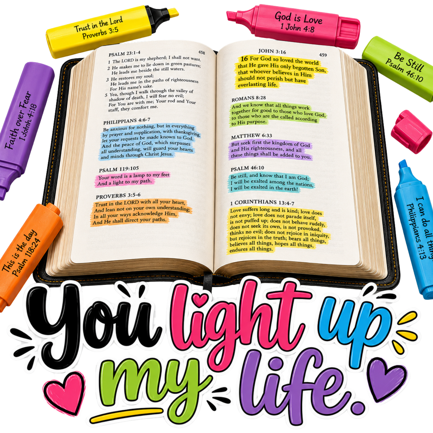 You Light Up My Life DTF Transfer