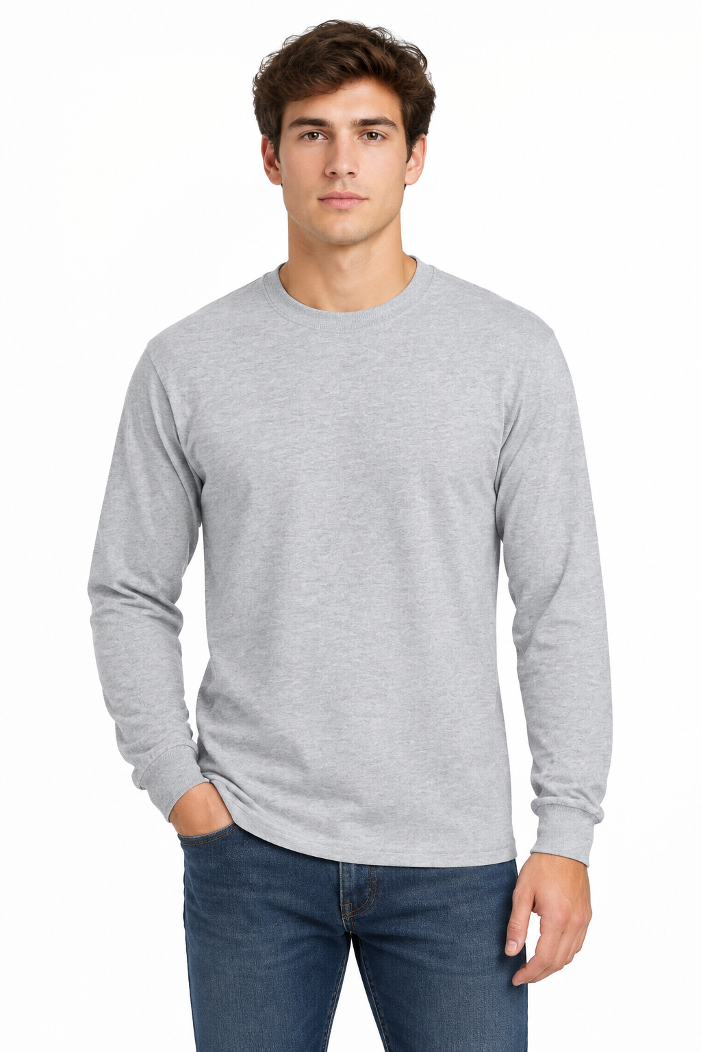 Gildan G540 - Adult Unisex Heavy Cotton™ Long-Sleeve T-Shirt
