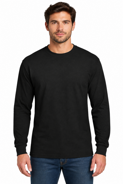 Gildan G540 - Adult Unisex Heavy Cotton™ Long-Sleeve T-Shirt