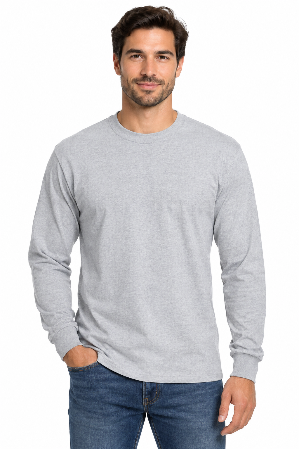 Gildan G540 - Adult Unisex Heavy Cotton™ Long-Sleeve T-Shirt