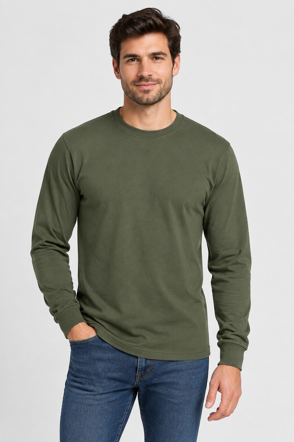 Gildan G540 - Adult Unisex Heavy Cotton™ Long-Sleeve T-Shirt