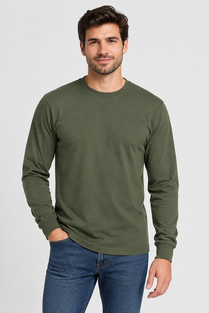 Gildan G540 - Adult Unisex Heavy Cotton™ Long-Sleeve T-Shirt