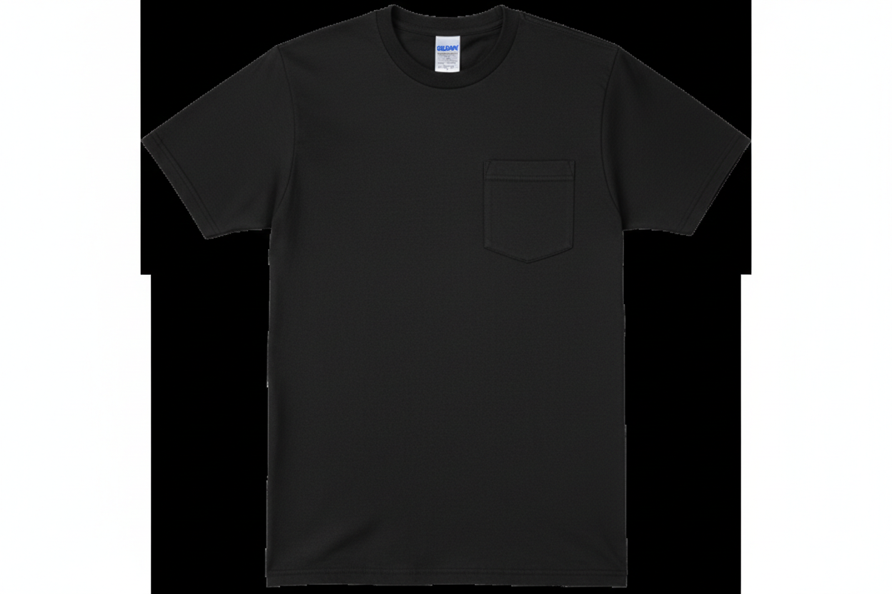 Gildan G830 - Unisex 50/50 Pocket T-Shirt