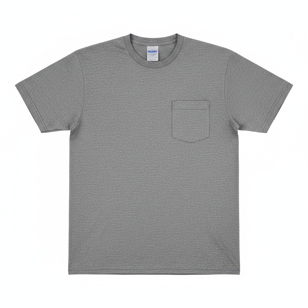 Gildan G830 - Unisex 50/50 Pocket T-Shirt