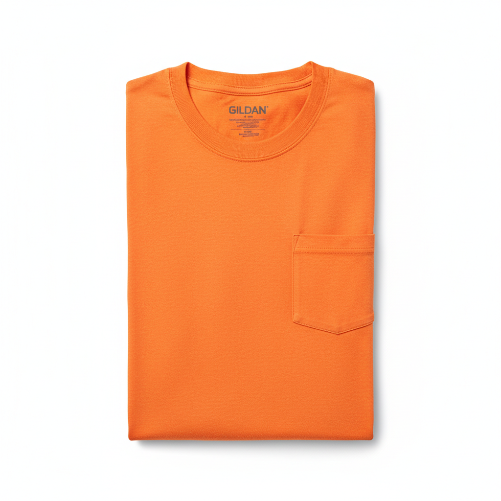 Gildan G830 - Unisex 50/50 Pocket T-Shirt