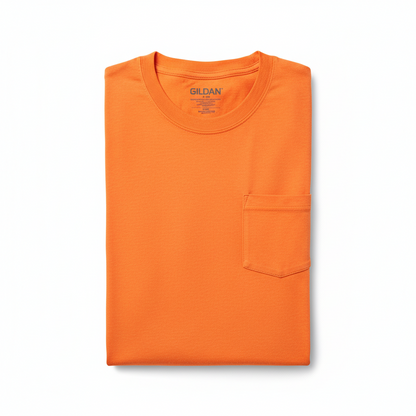 Gildan G830 - Unisex 50/50 Pocket T-Shirt